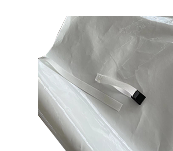 LDPE zipper door for dust protection