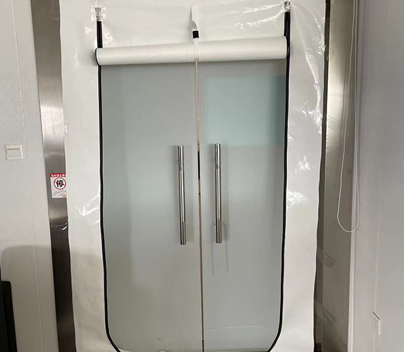 LDPE zipper door for dust protection