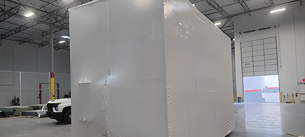 Modular House Wrap and Temporary Roof