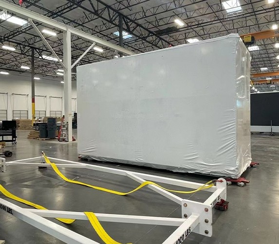 house building scaffolding protecti...