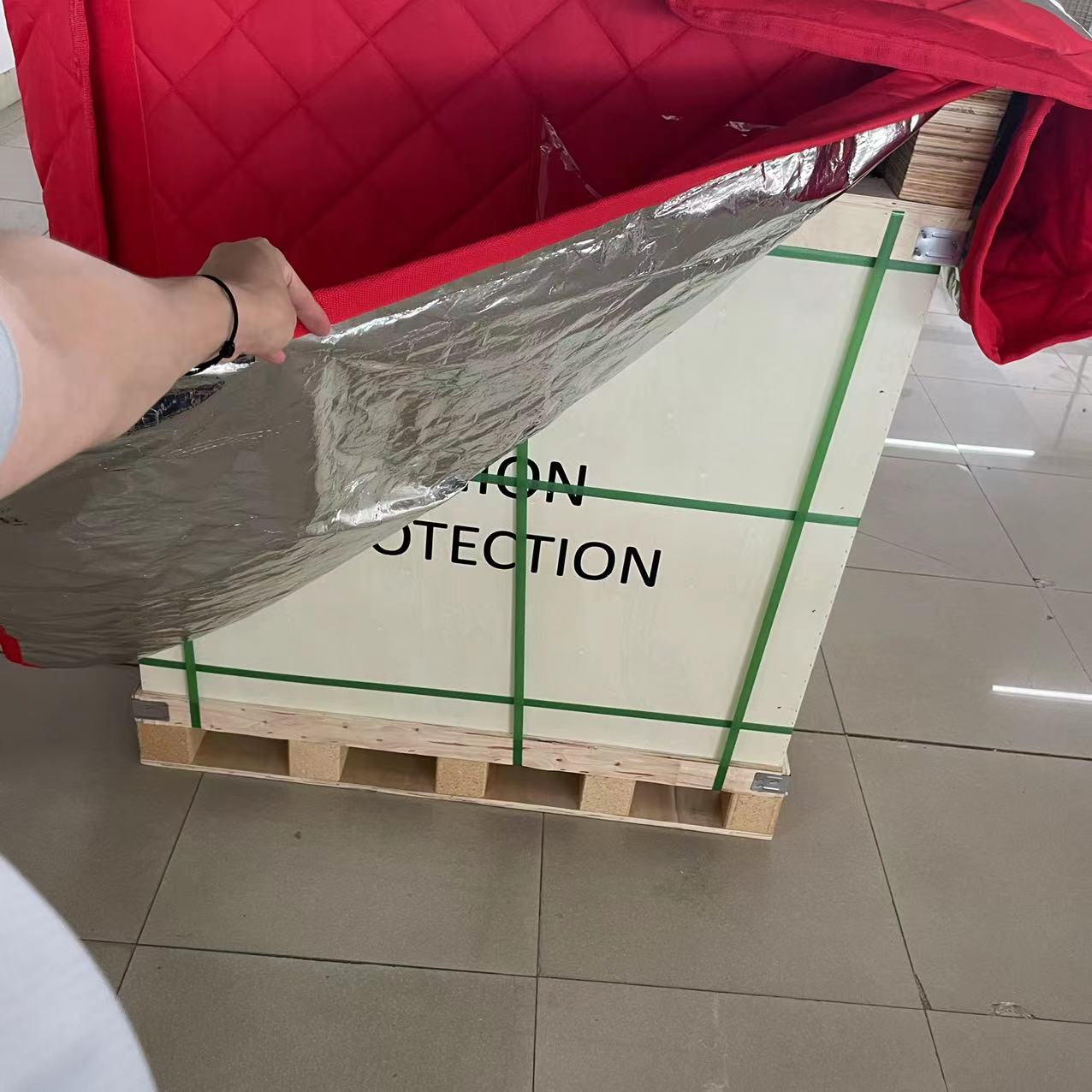 Good Effect Heat Insulation Cargo Thermal Insulation Reusable Pallet Cover