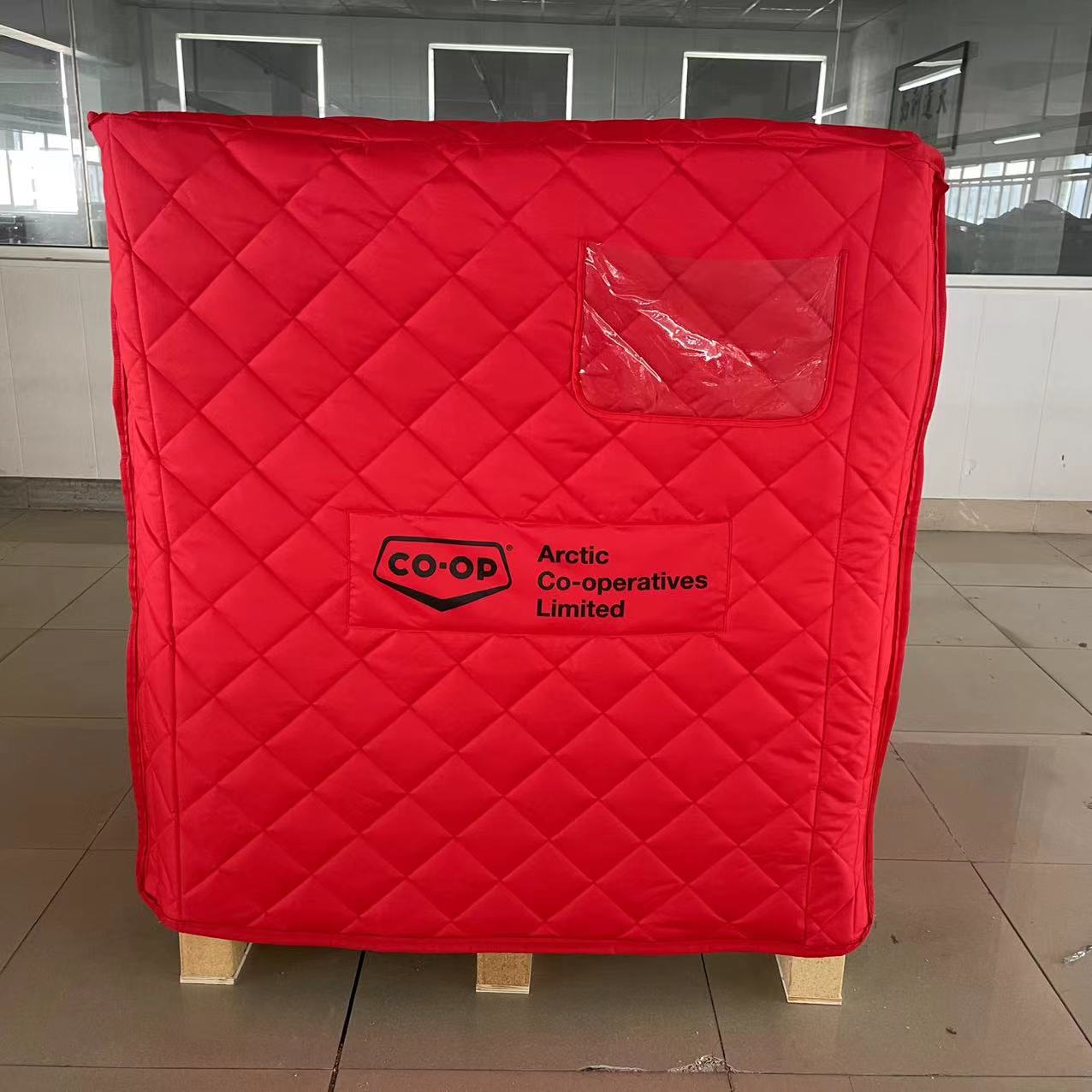 Good Effect Heat Insulation Cargo Thermal Insulation Reusable Pallet Cover