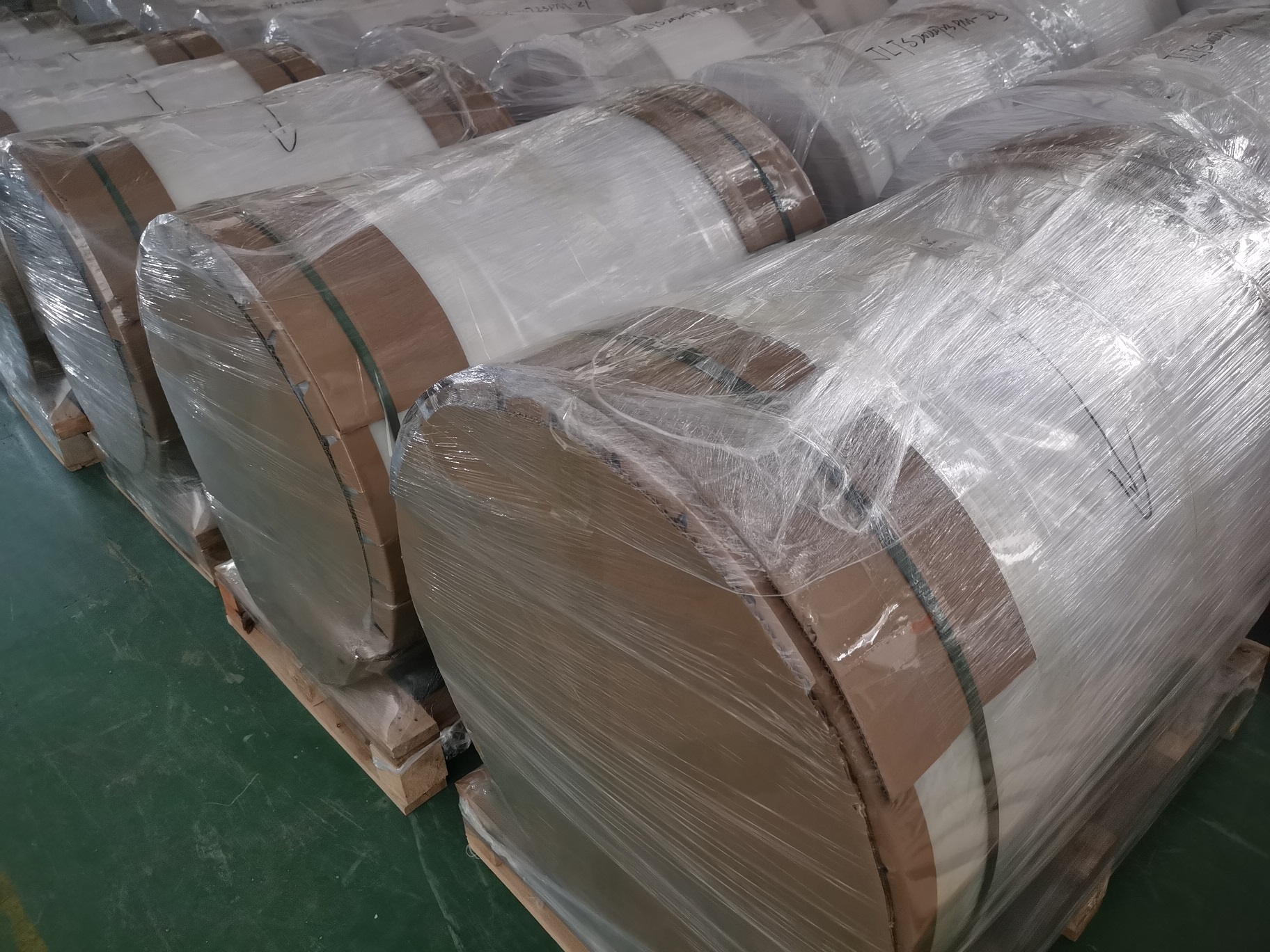 Transparency Cold Pallet Stretch Hood Film Cargo Wrap