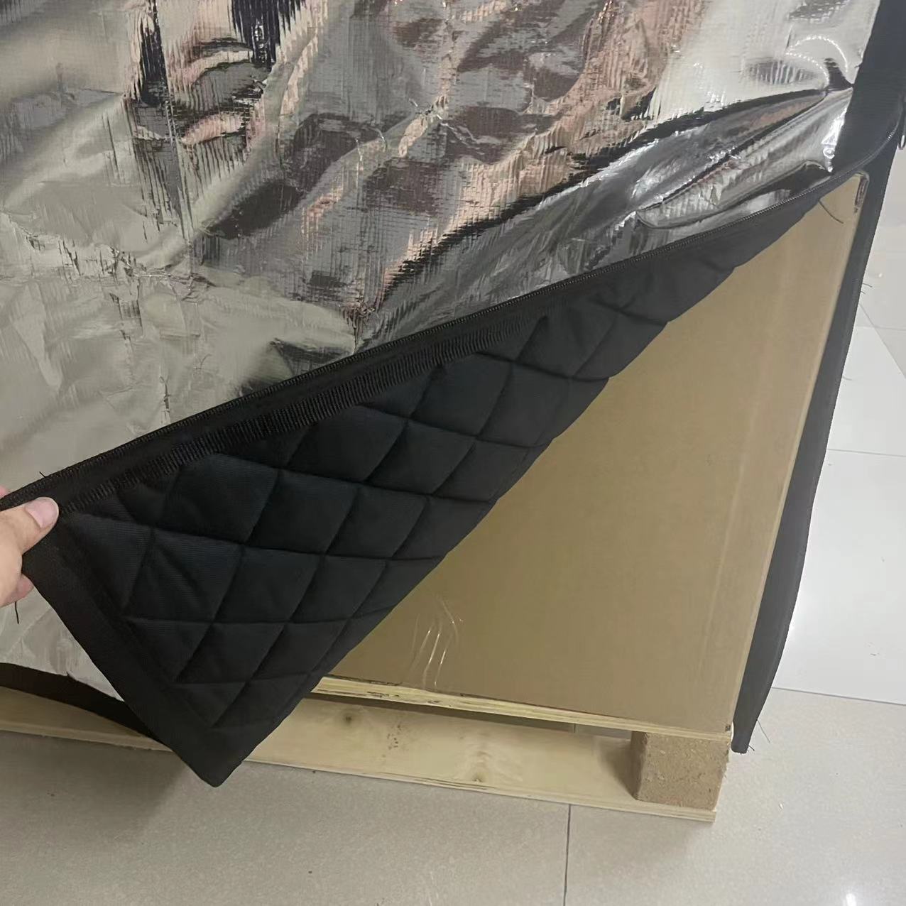 Cold Thermal Insulation Pallet Cover Wrap For Cold-chain Storage Transportation