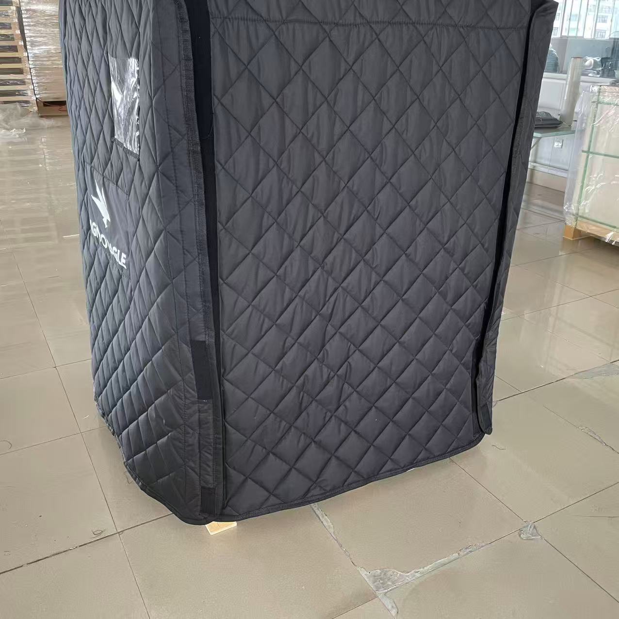 Black Quilting Cotton Thick Thermal Insulated Cover